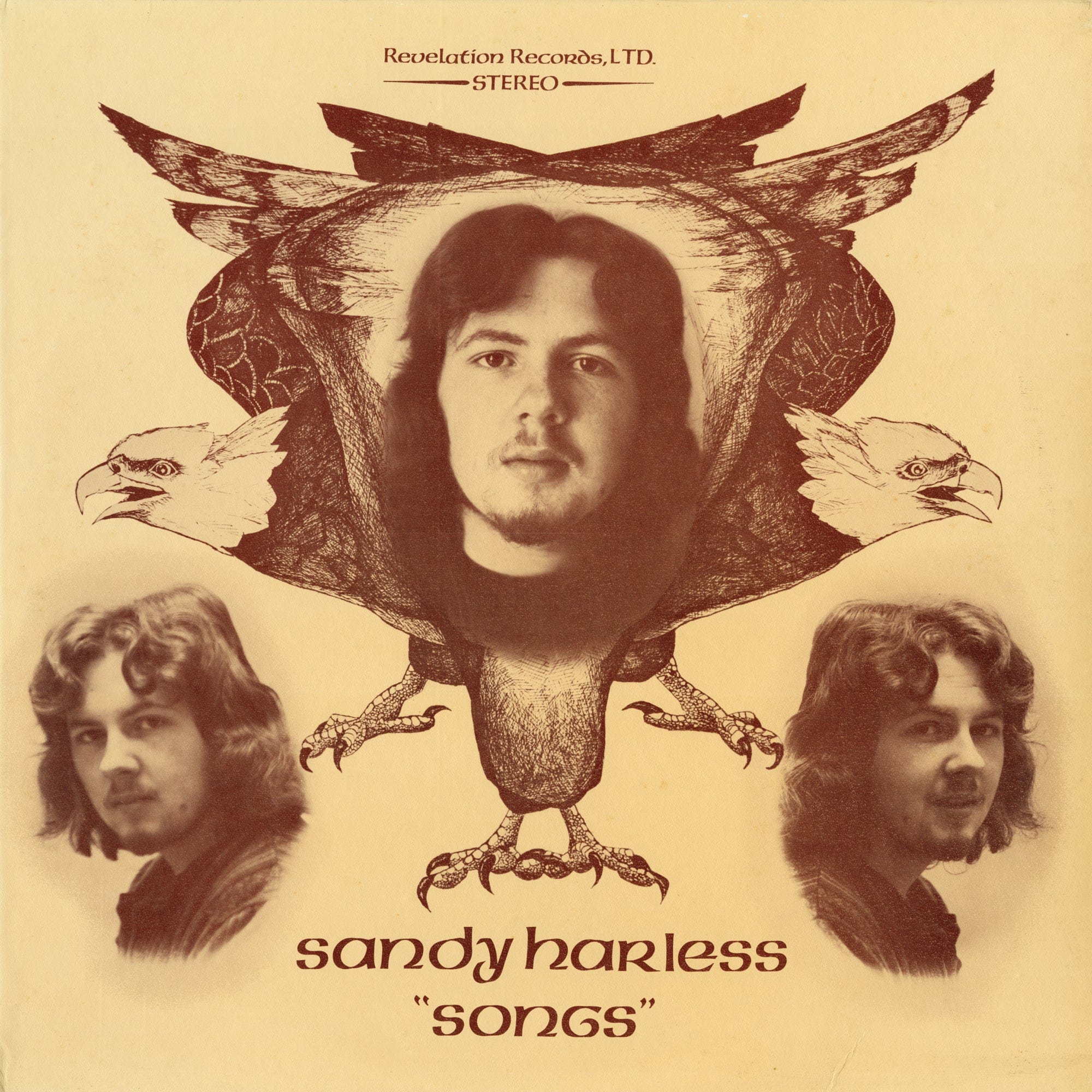 Sandy Harless - Songs LP NEW BROWN VINYL
