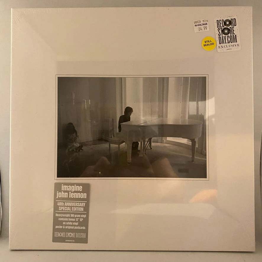 John Lennon – Imagine - 40th Anniversary Special Edition 2LP USED NOS STILL SEALED RSD 2011 Release