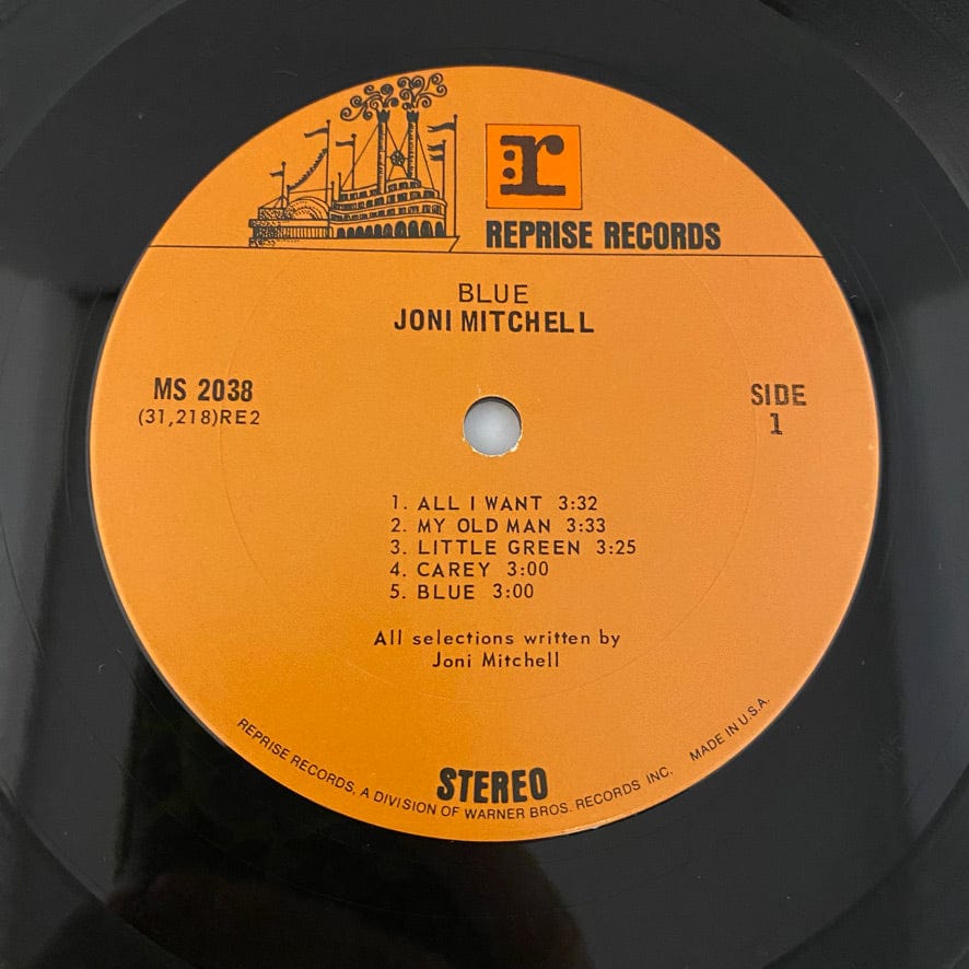Joni Mitchell – Blue LP USED VG+/G+ 1971 Pressing - Image 5