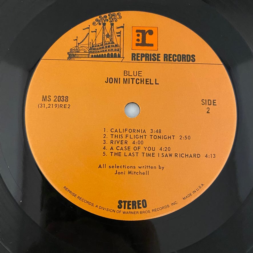 Joni Mitchell – Blue LP USED VG+/G+ 1971 Pressing - Image 6