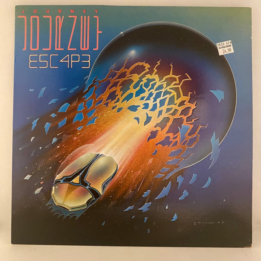 Journey – Escape LP USED VG+/VG+ 1981 Pressing