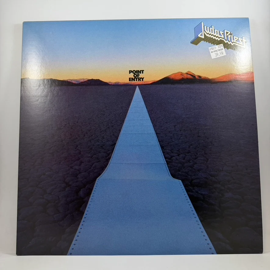 Judas Priest – Point Of Entry LP USED Vinyl VG+/VG++