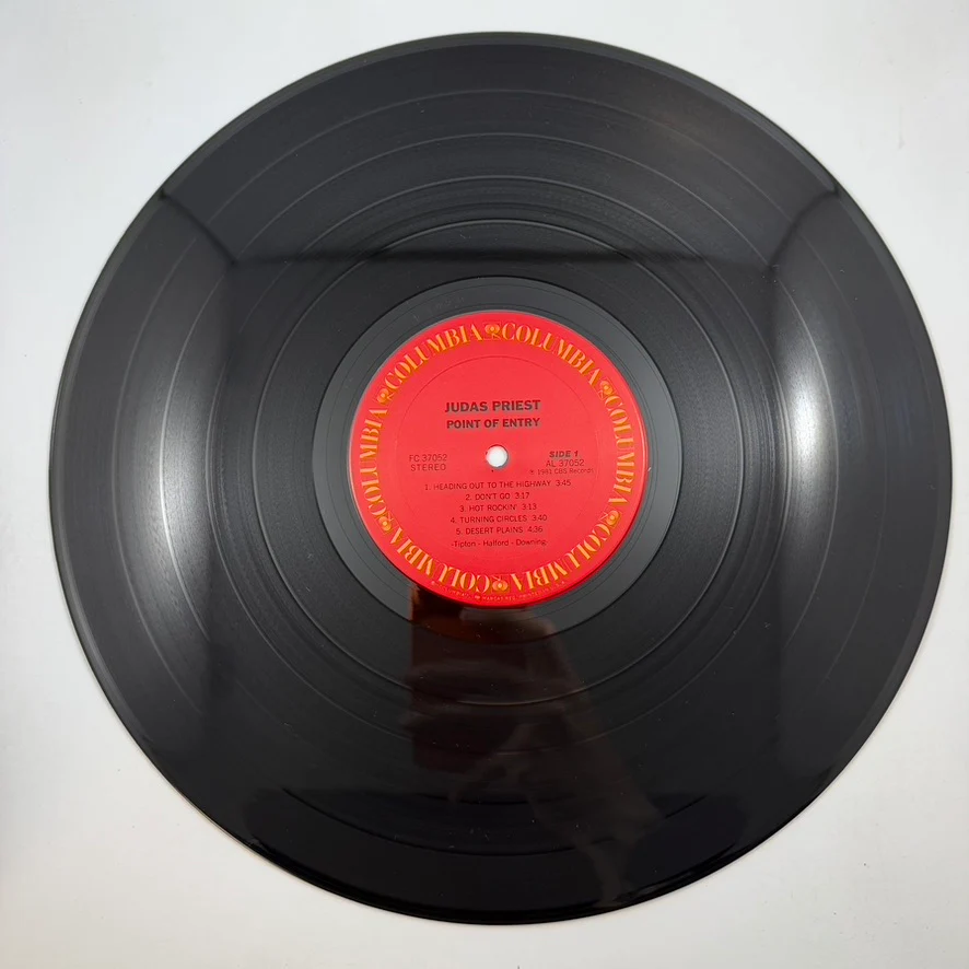 Judas Priest – Point Of Entry LP USED Vinyl VG+/VG++ - Image 3