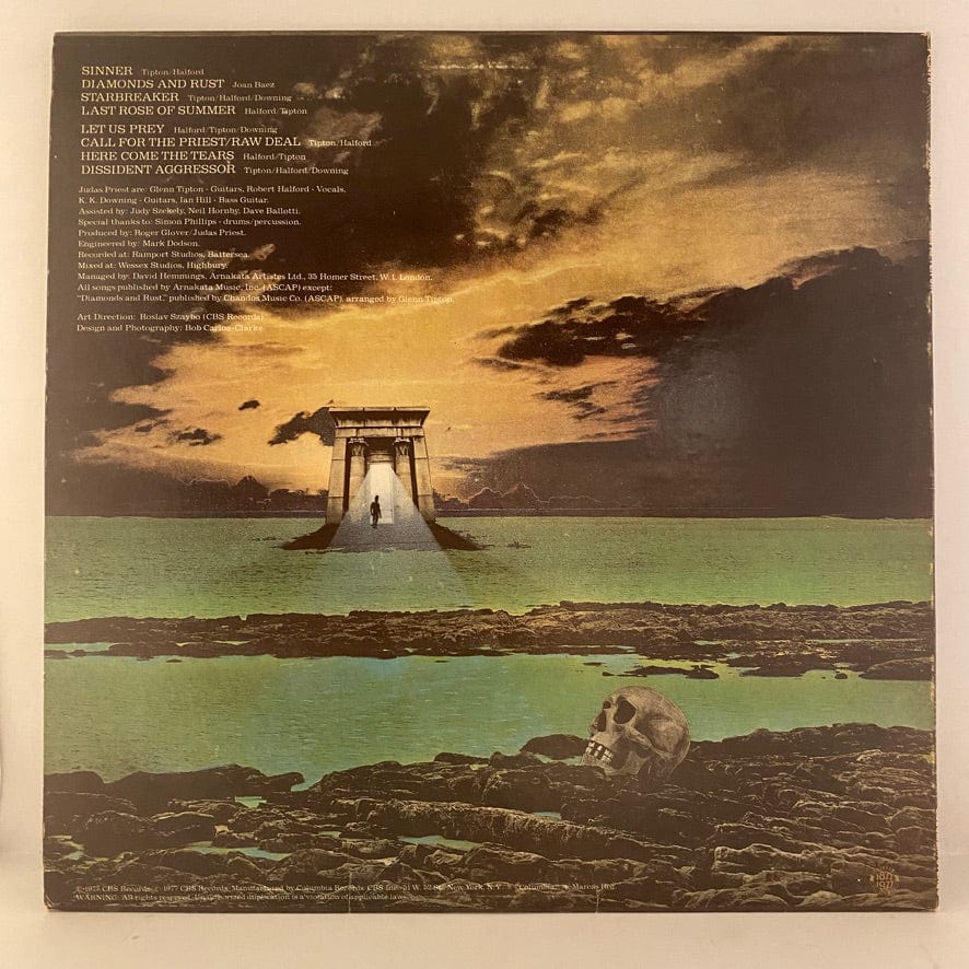 Judas Priest – Sin After Sin LP USED VG++/VG+ 1977 Pressing - Image 2