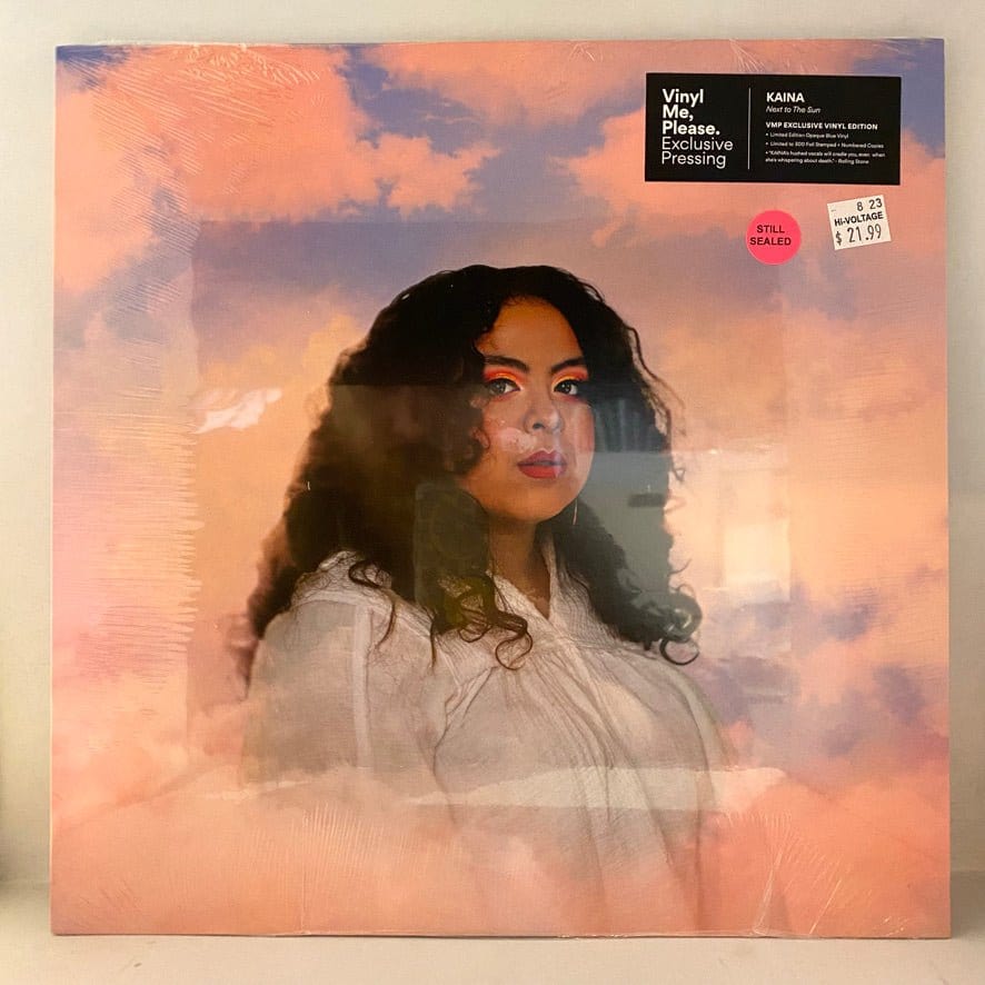 KAINA – Next To The Sun LP USED NOS STILL SEALED Numbered VMP Blue Vinyl