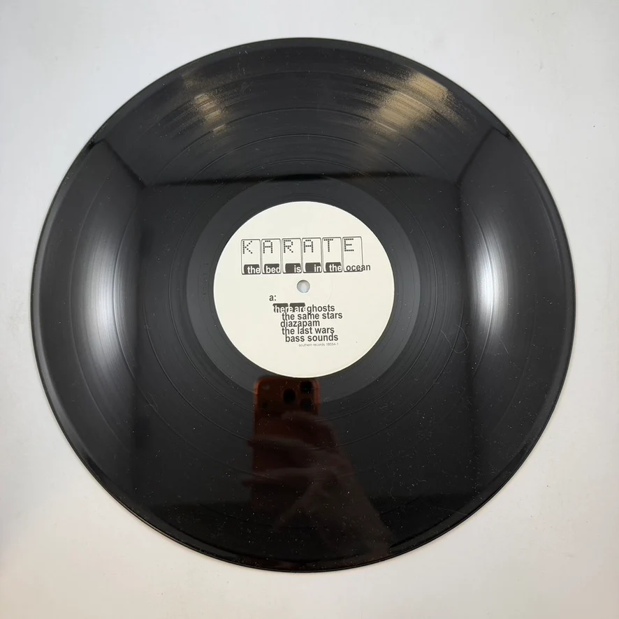 Karate – The Bed Is In The Ocean LP USED Vinyl VG+/VG - Image 4