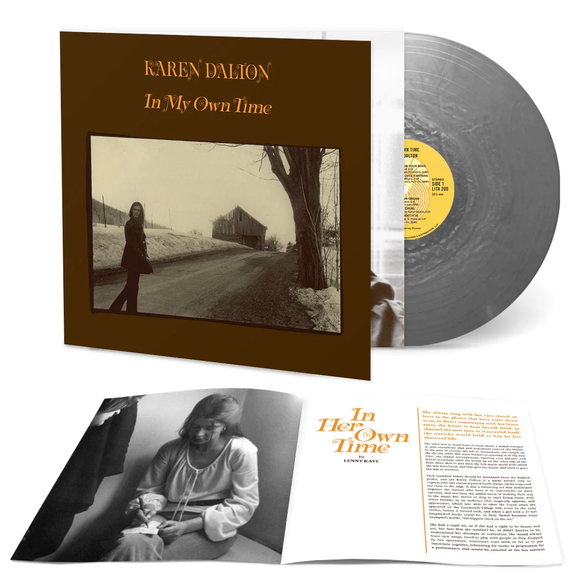Karen Dalton - In My Own Time LP NEW SILVER VINYL
