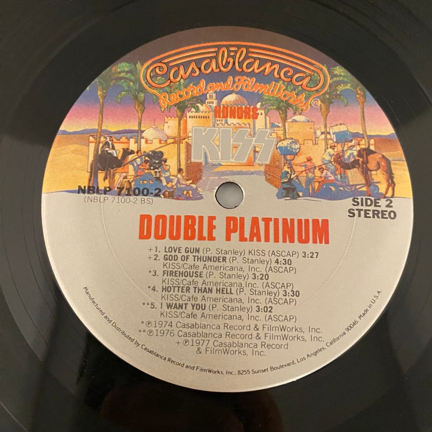 Kiss – Double Platinum 2LP USED VG++/VG+ 1978 Club Pressing - Image 4