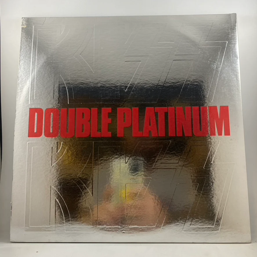 Kiss – Double Platinum LP USED Vinyl VG+/VG+ - Image 2