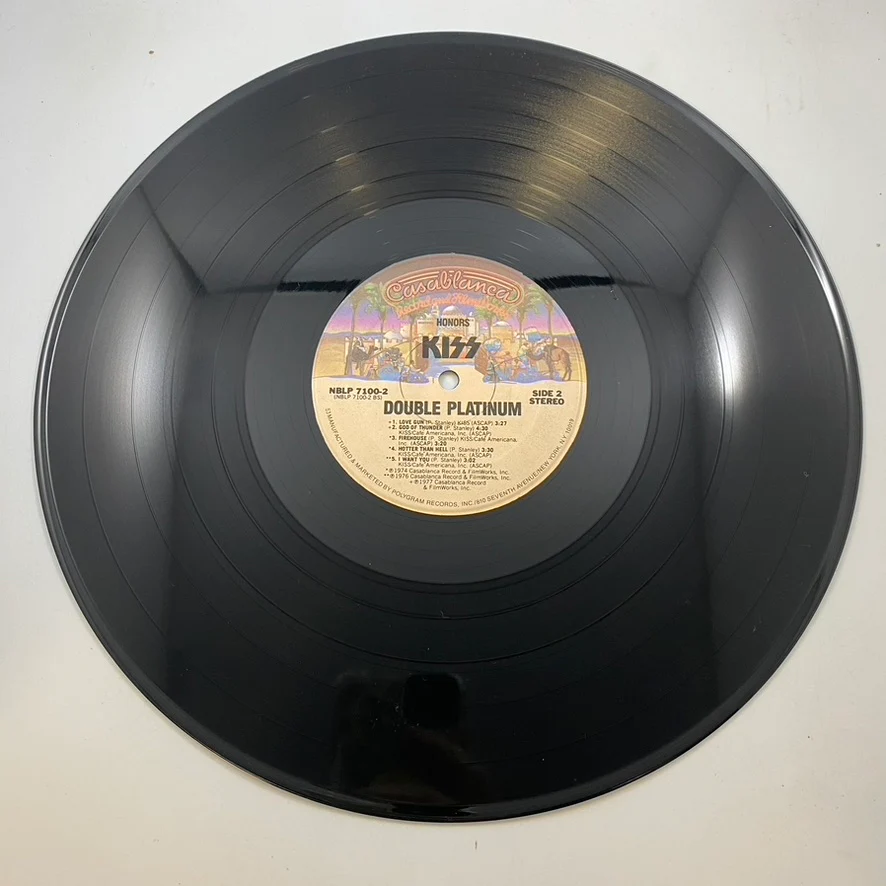 Kiss – Double Platinum LP USED Vinyl VG+/VG+ - Image 4