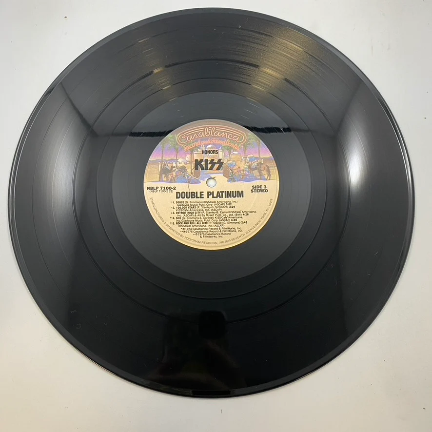 Kiss – Double Platinum LP USED Vinyl VG+/VG+ - Image 5