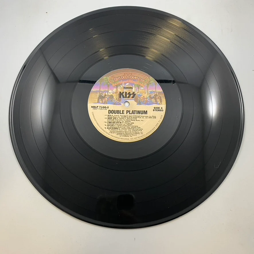 Kiss – Double Platinum LP USED Vinyl VG+/VG+ - Image 6