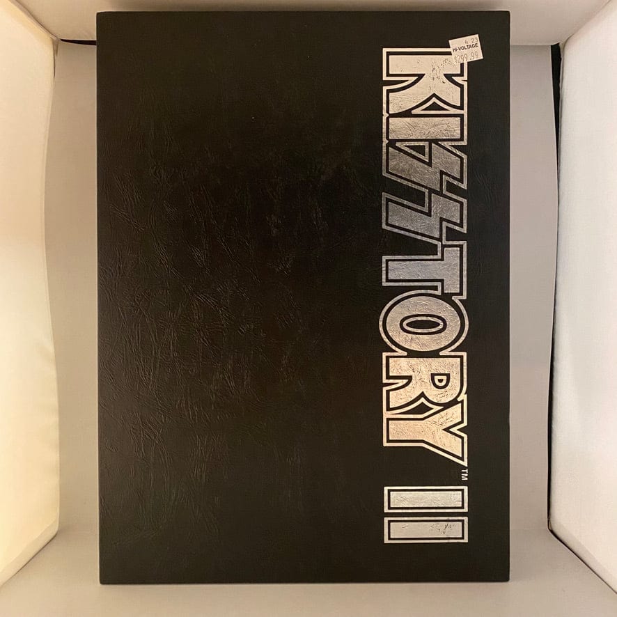 Kiss - Kisstory II Hardcover Slipcase Collector's Artist Book Signed
