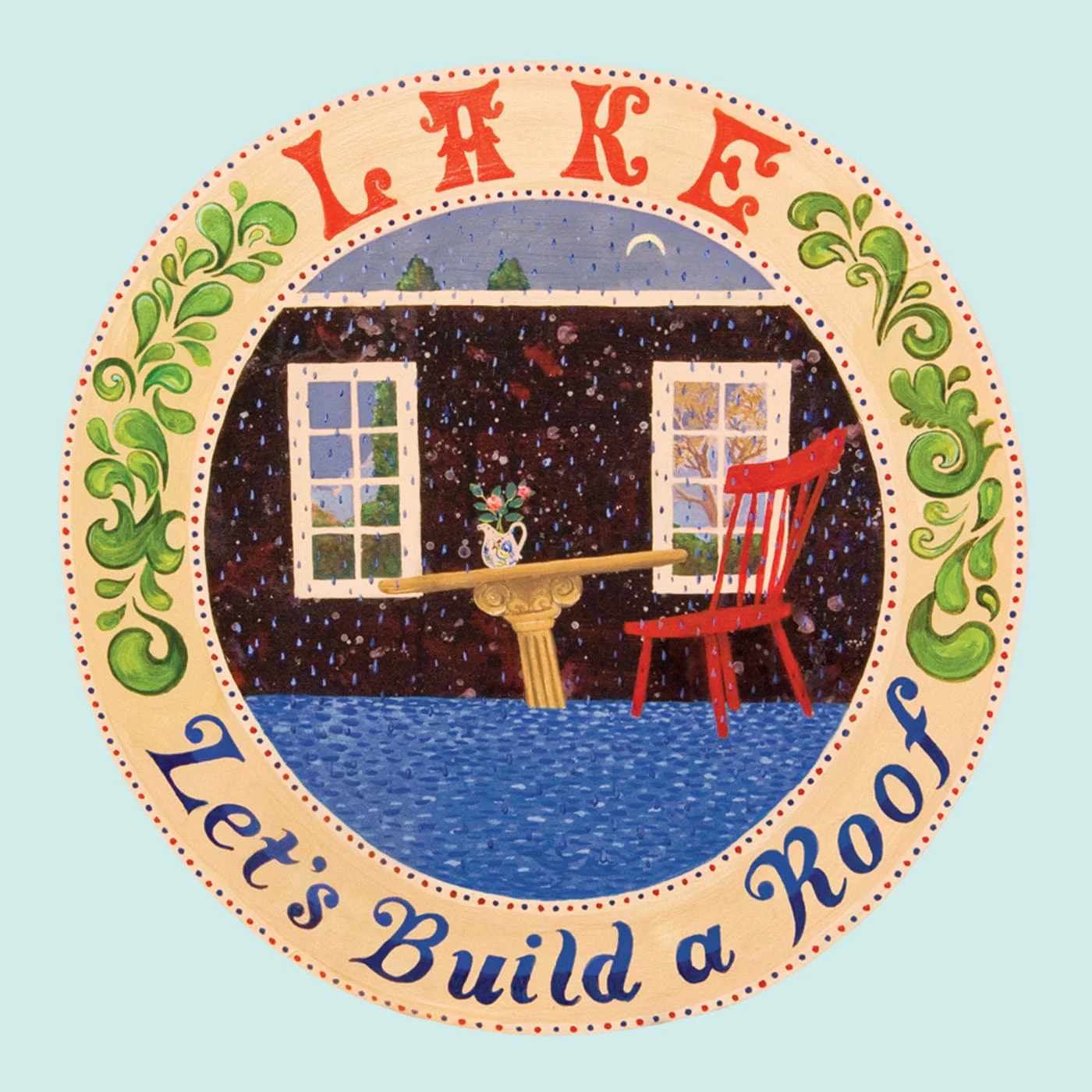 LAKE - Let's Build a Roof LP NEW