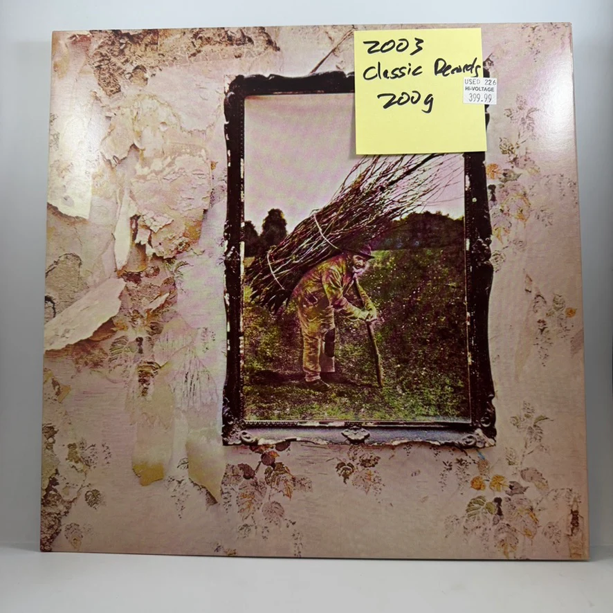 Led Zeppelin – Untitled LP USED Vinyl NM/NM Audiophile