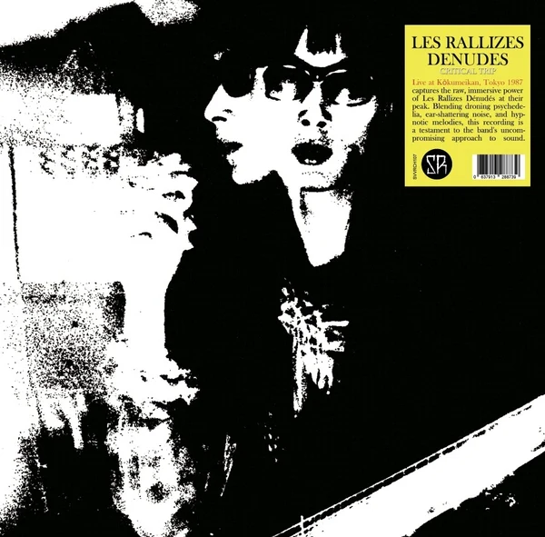 Les Rallizes Dénudés - Critical Trip: Live At Rokumeikan, Tokyo, 13th May 1987 LP NEW