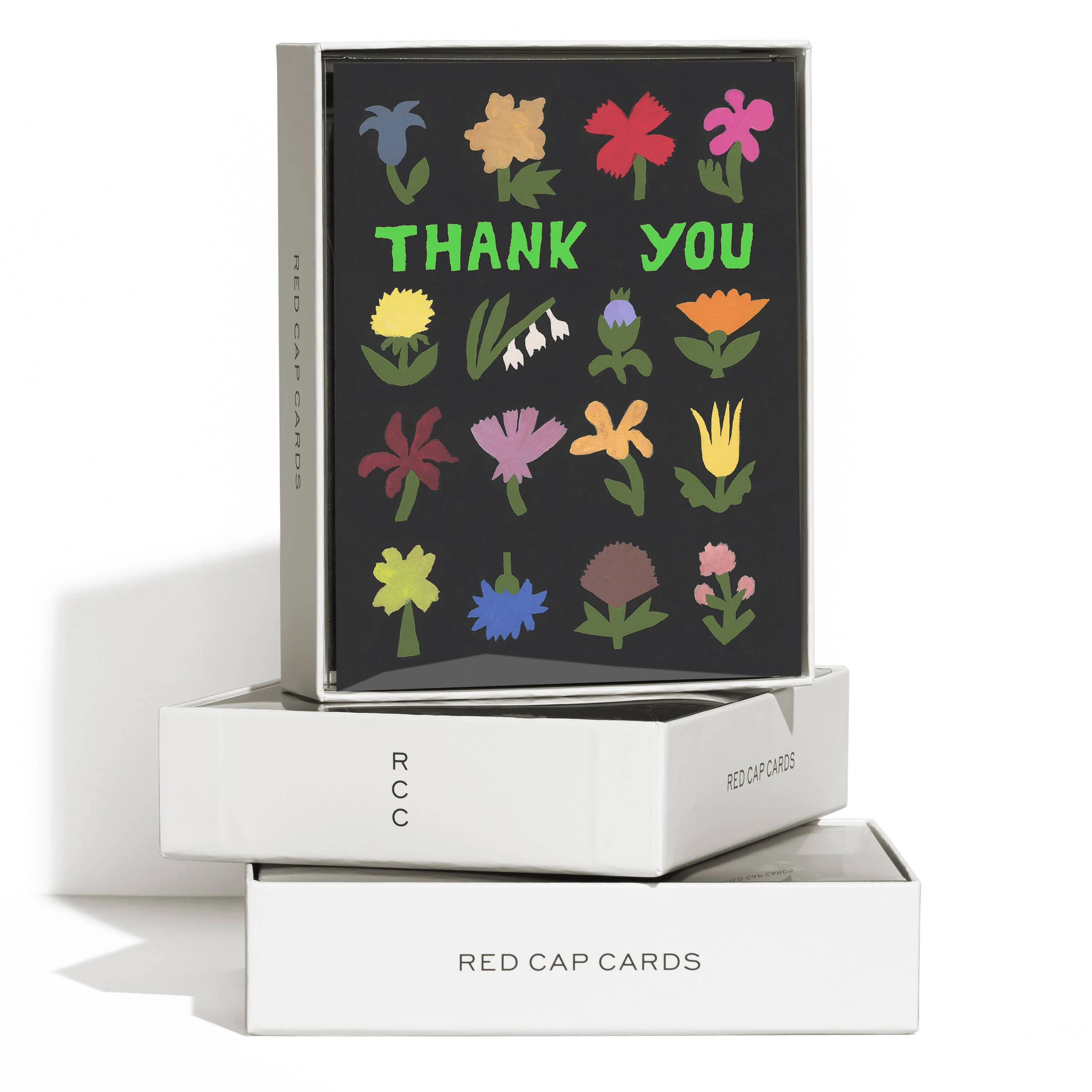 Little Flowers thank you greeting card - Image 2