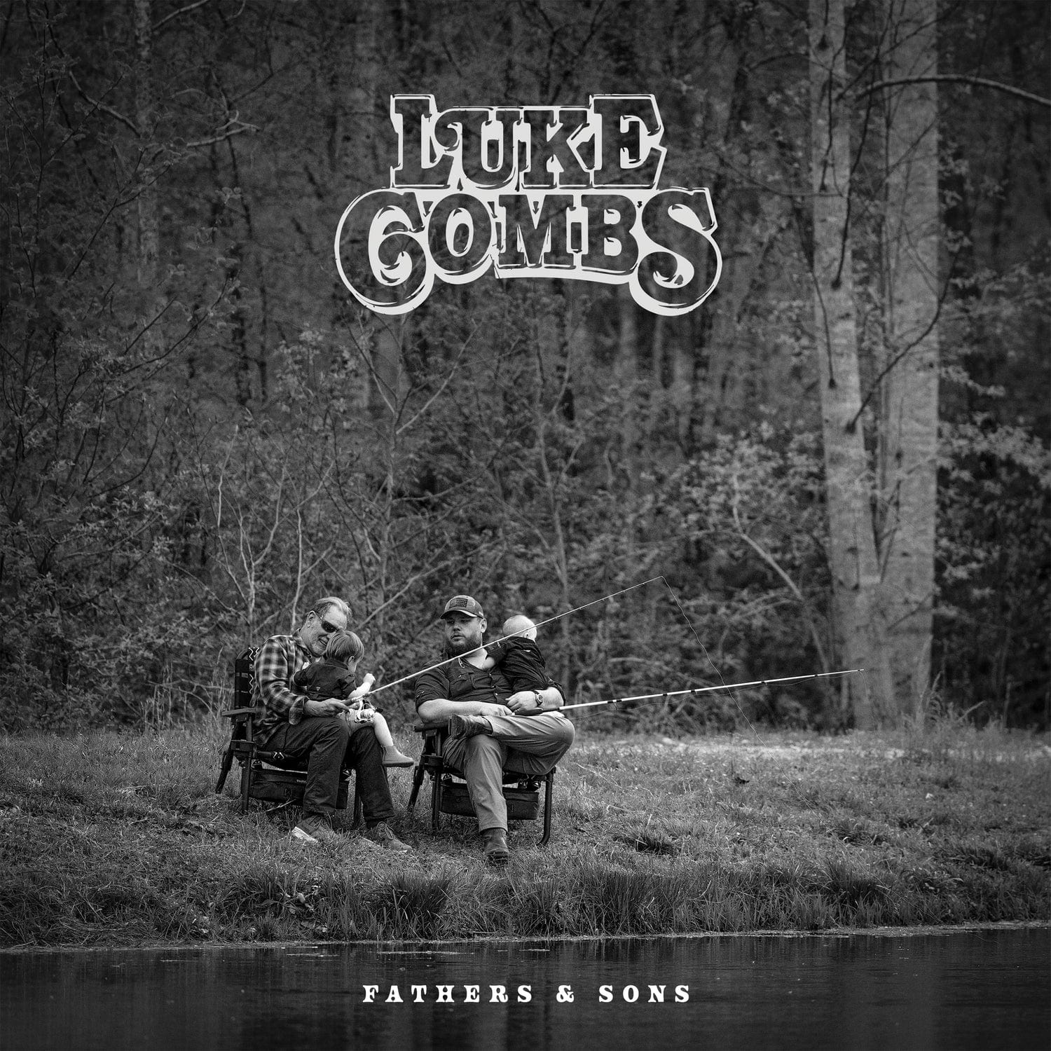 Luke Combs - Fathers & Sons LP NEW WHITE VINYL