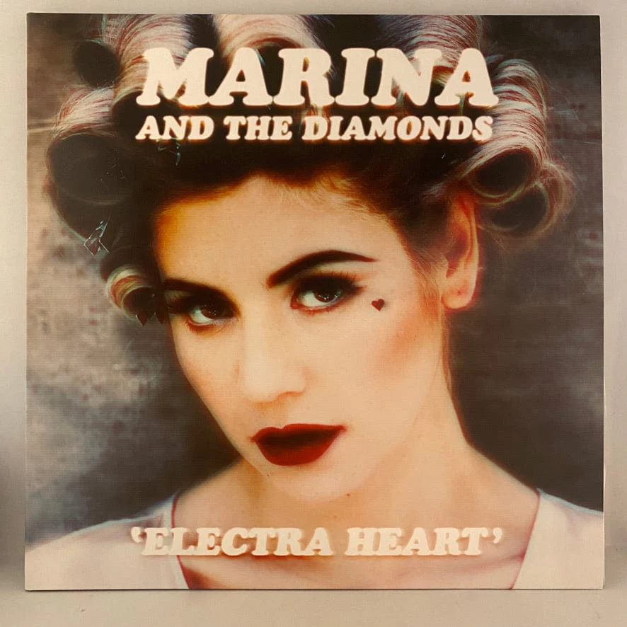 Marina And The Diamonds – Electra Heart (Platinum Blonde Edition) 2LP USED VG++/VG+ Pink Vinyl - Image 4