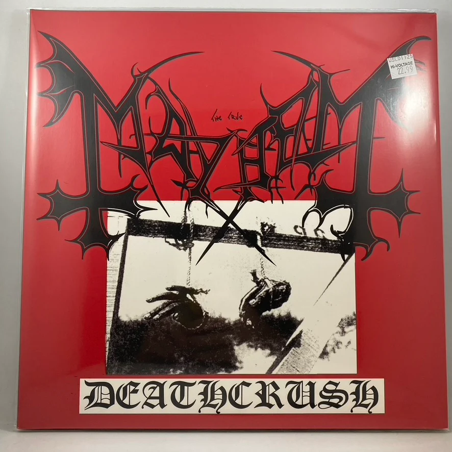 Mayhem – Deathcrush LP USED Vinyl NM/NM