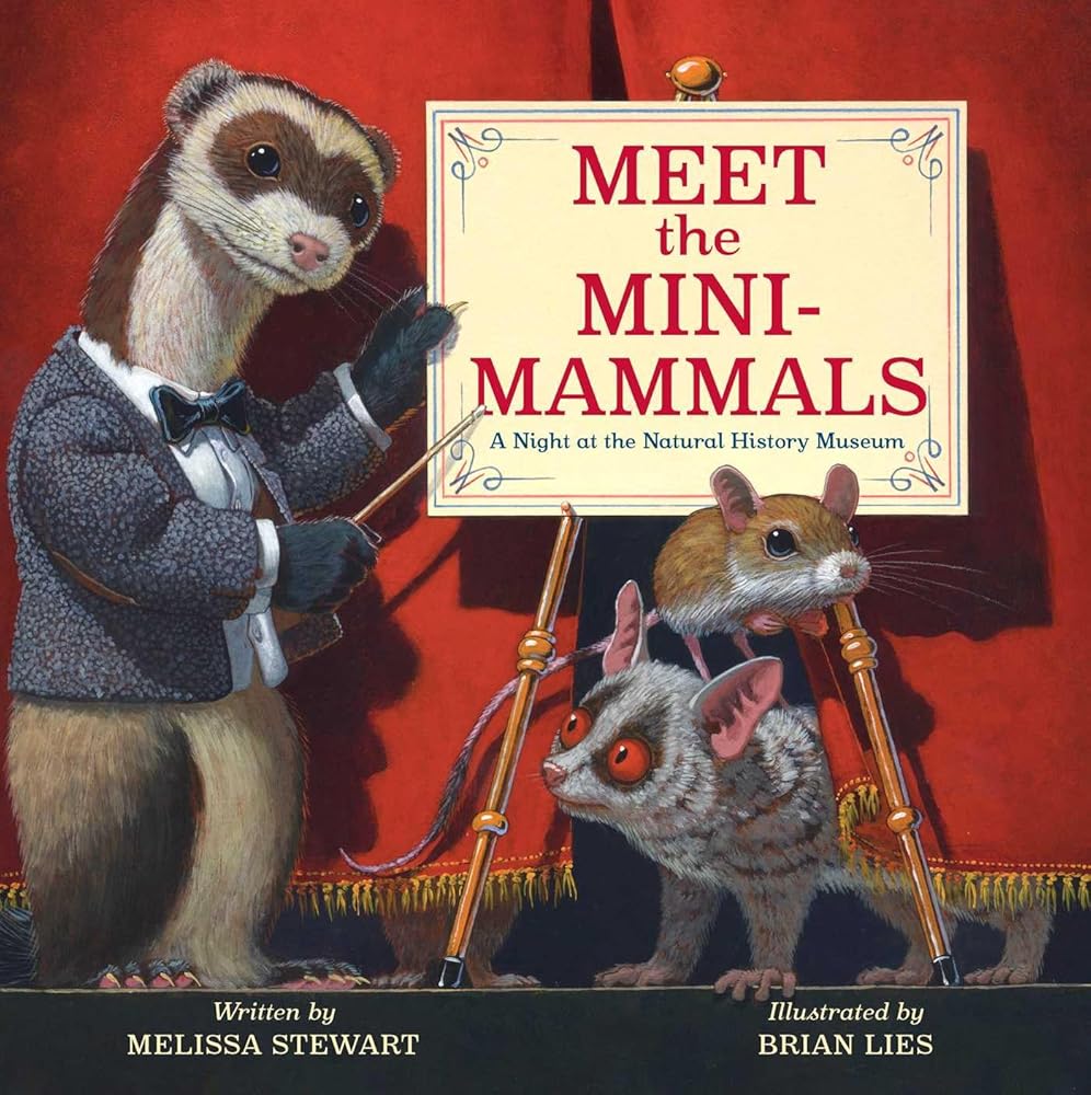 Meet the Mini-Mammals: A Night at the Natural History Museum by Melissa Stewart, Brian Lies