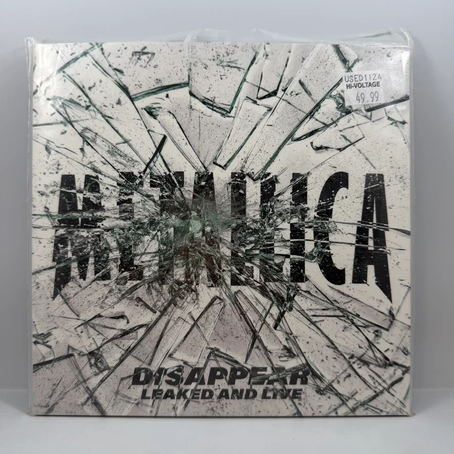 Metallica – Disappear (Leaked And Live) 7" USED Vinyl NM/NM