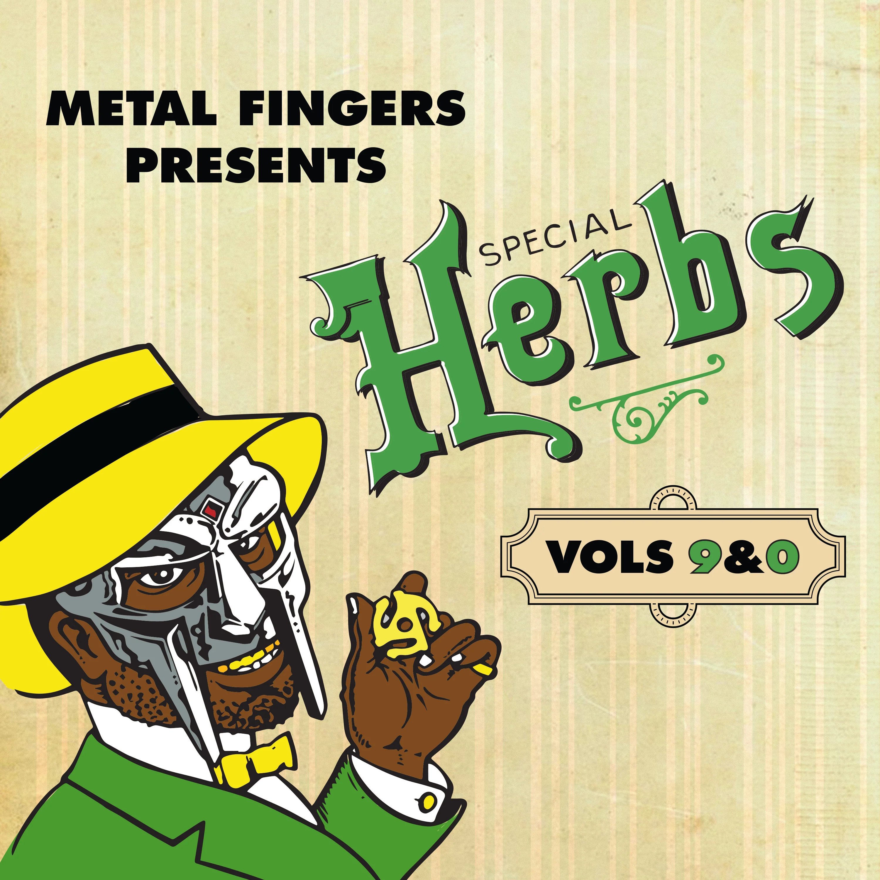 MF DOOM - Metal Fingers Presents: Special Herbs Vol. 9 & 0 CD NEW