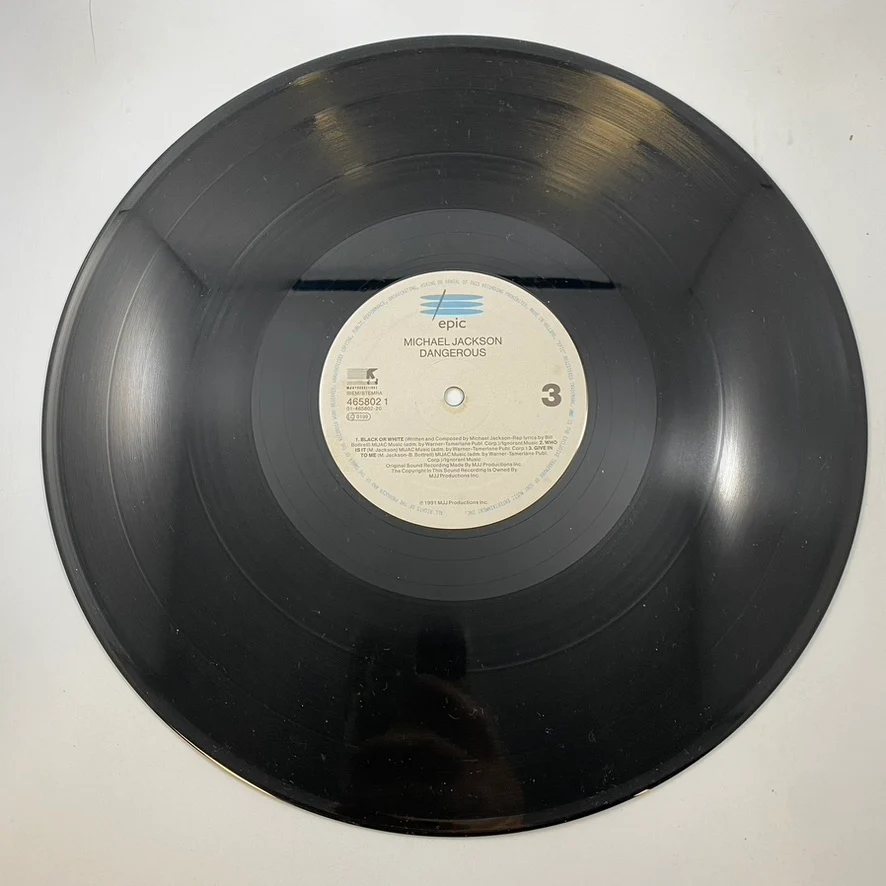 Michael Jackson – Dangerous LP USED Vinyl VG+/VG - Image 7