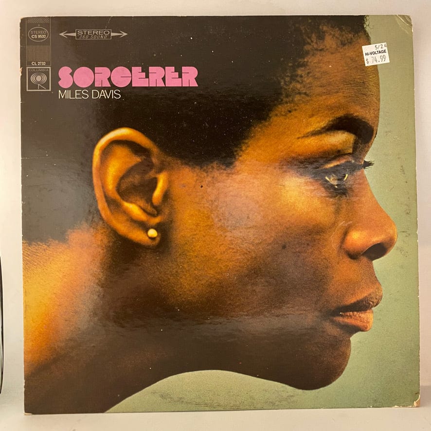 Miles Davis – Sorcerer LP USED VG+/VG+ 1967 Pressing