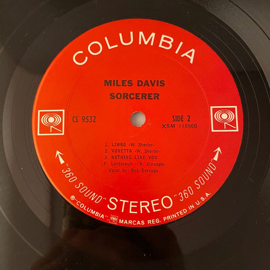 Miles Davis – Sorcerer LP USED VG+/VG+ 1967 Pressing - Image 4