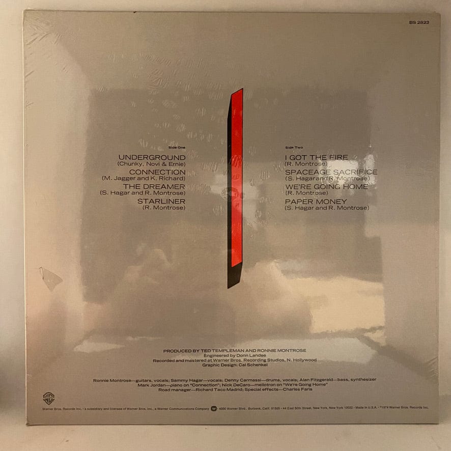 Montrose – Paper Money LP USED NOS STILL SEALED - Image 2