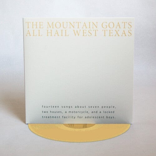 Mountain Goats - All Hail West Texas LP NEW INDIE EXCLUSIVE