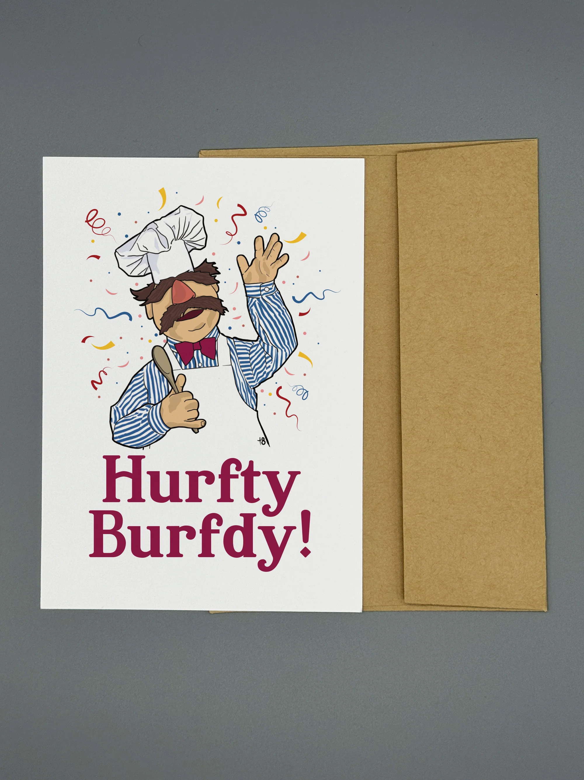 Swedish Chef Greeting Card - Image 3