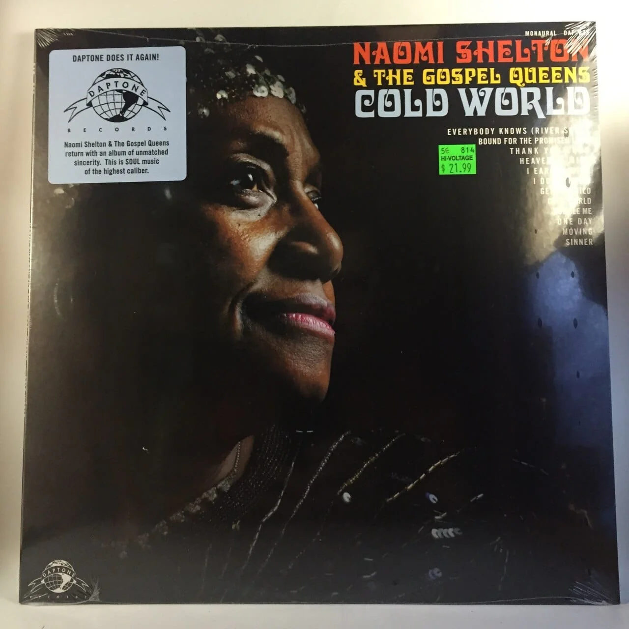 Naomi Shelton - Cold World LP NEW