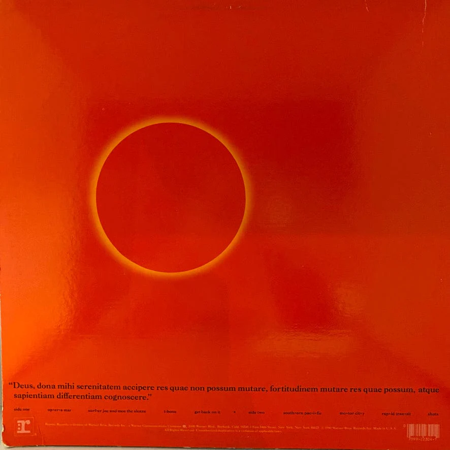 Neil Young & Crazy Horse – Re•ac•tor LP USED VG++/VG+ - Image 2