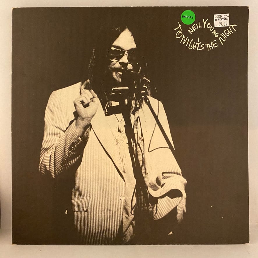 Neil Young – Tonight's The Night LP USED NM/VG++ Japanese Pressing