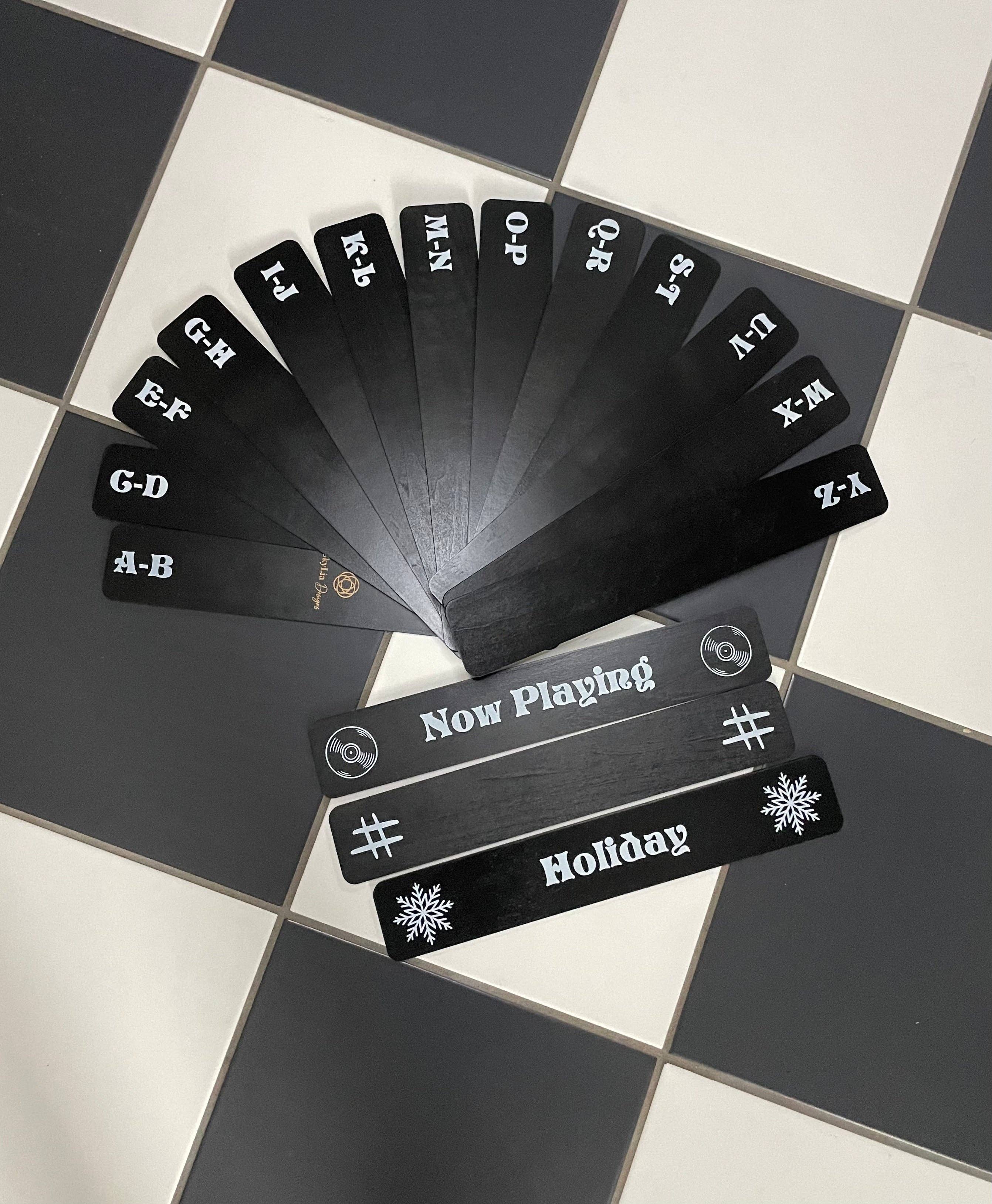 Vinyl Record Dividers Expanded Collection A-Z - Image 2