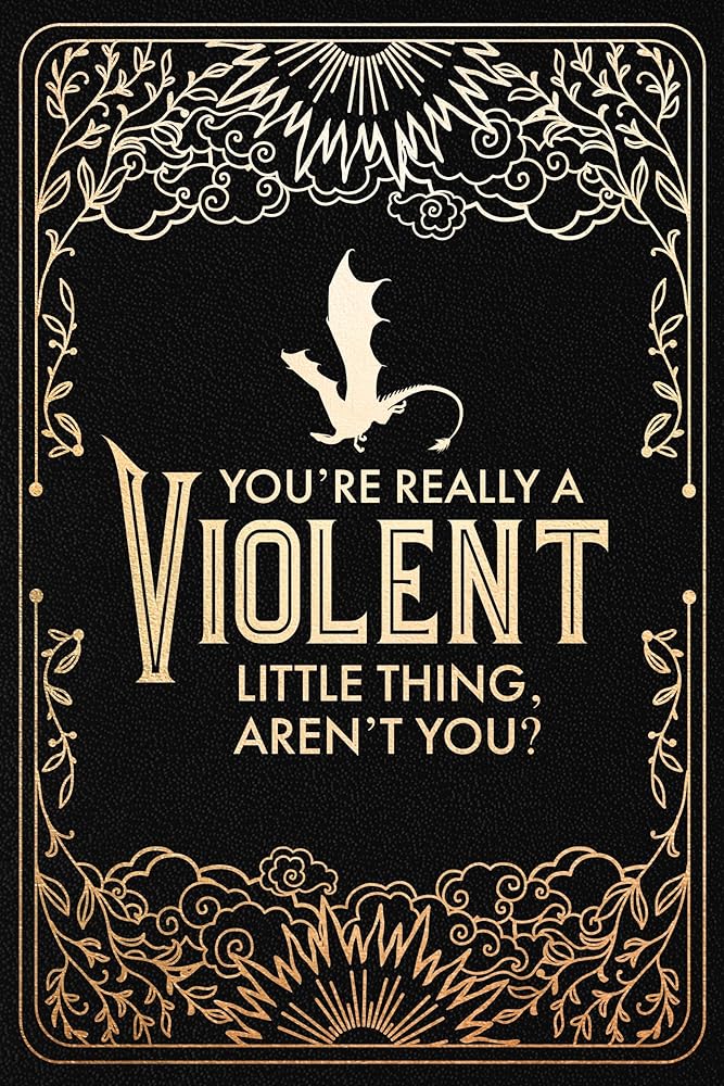 Official Fourth Wing Journal: Violent Little Thing Edition with Lined Pages by Rebecca Yarros