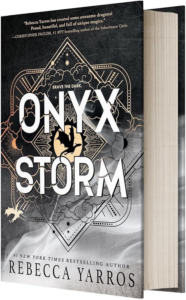 Onyx Storm (Standard Edition) (The Empyrean, 3) by Rebecca Yarros - Hardcover