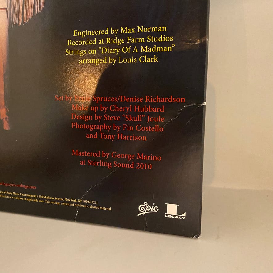 Ozzy Osbourne – Diary Of A Madman LP USED VG+/VG 2011 Pressing 30th Anniversary - Image 4