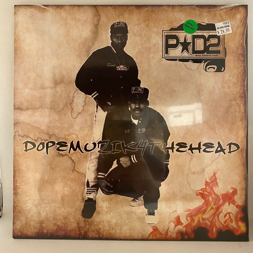 P-D2 – Dopemuzik4thehead LP USED NOS STILL SEALED Seattle Local