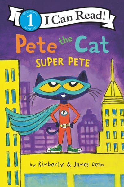 Pete the Cat: Super Pete ( I Can Read Level 1 ) - Hardcover  - Paperback