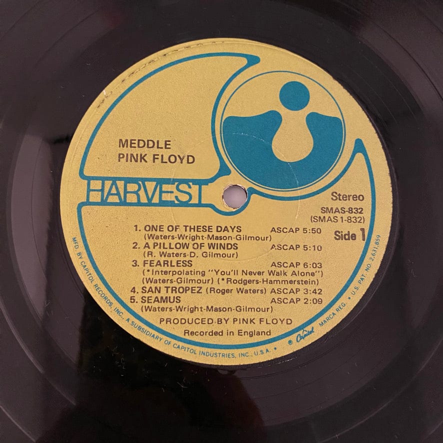 Pink Floyd – Meddle LP USED VG+/VG+ 1971 Pressing - Image 4