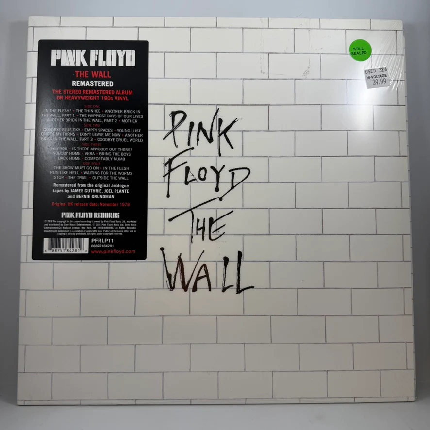Pink Floyd – The Wall LP NOS Vinyl Mint Still Sealed