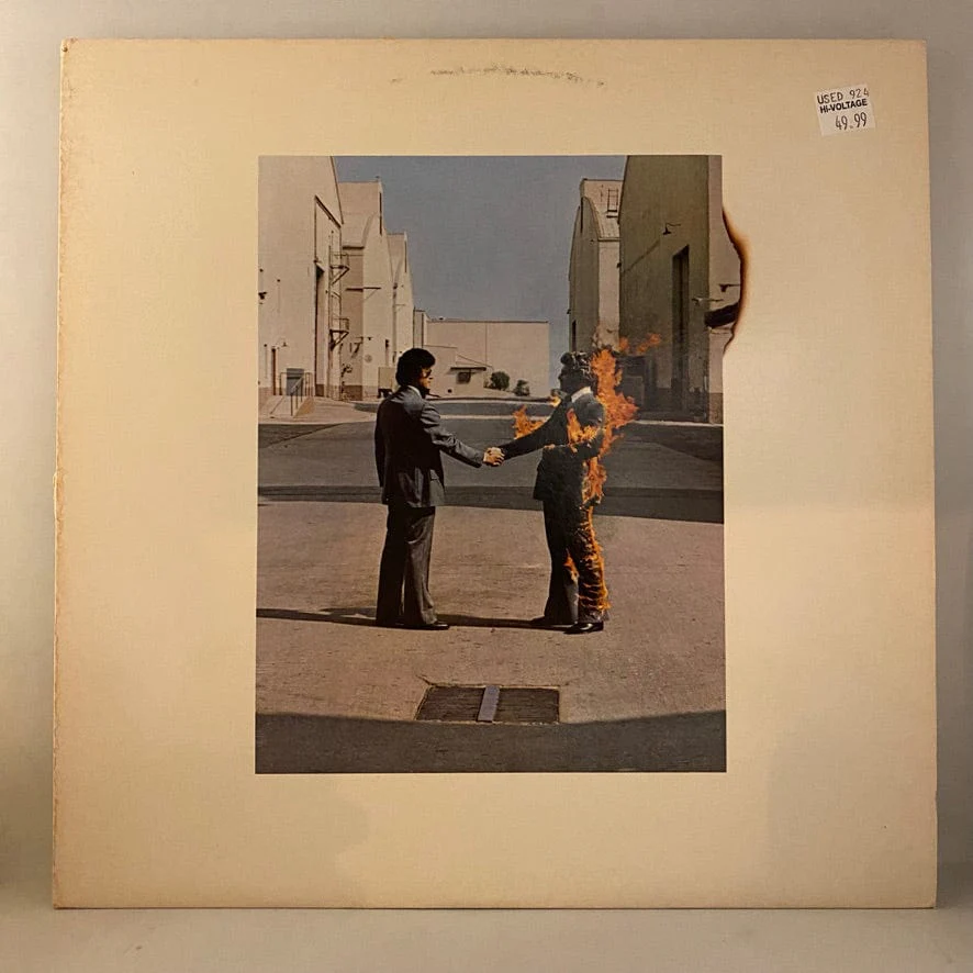 Pink Floyd – Wish You Were Here LP USED NM/VG 1975 Pressing