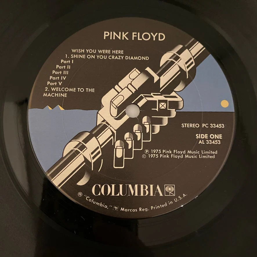 Pink Floyd – Wish You Were Here LP USED NM/VG 1975 Pressing - Image 5