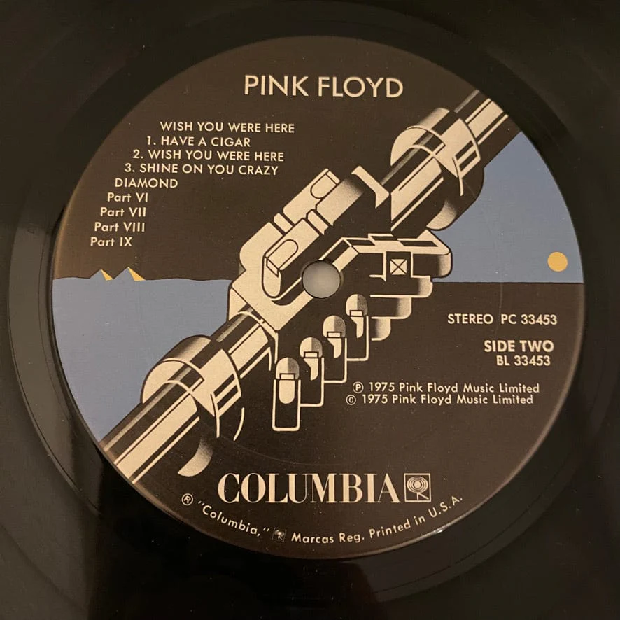Pink Floyd – Wish You Were Here LP USED NM/VG 1975 Pressing - Image 6