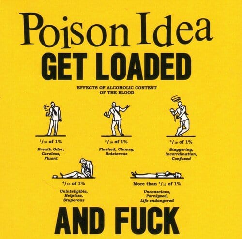 Poison Idea - Get Loaded & Fuck LP NEW