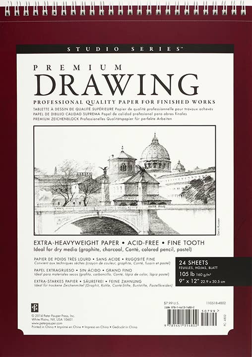 Premium Drawing Pad 9 X 12 - Image 3