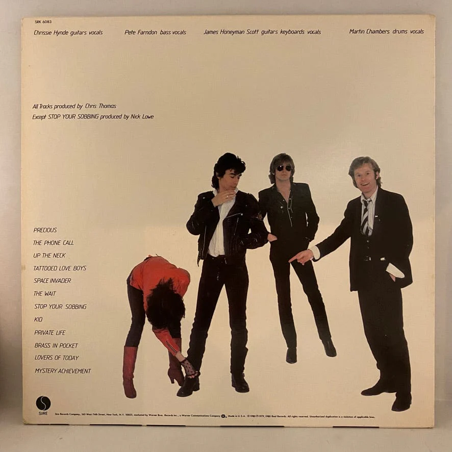 Pretenders – Pretenders LP USED VG++/VG++ 1980 Pressing - Image 2